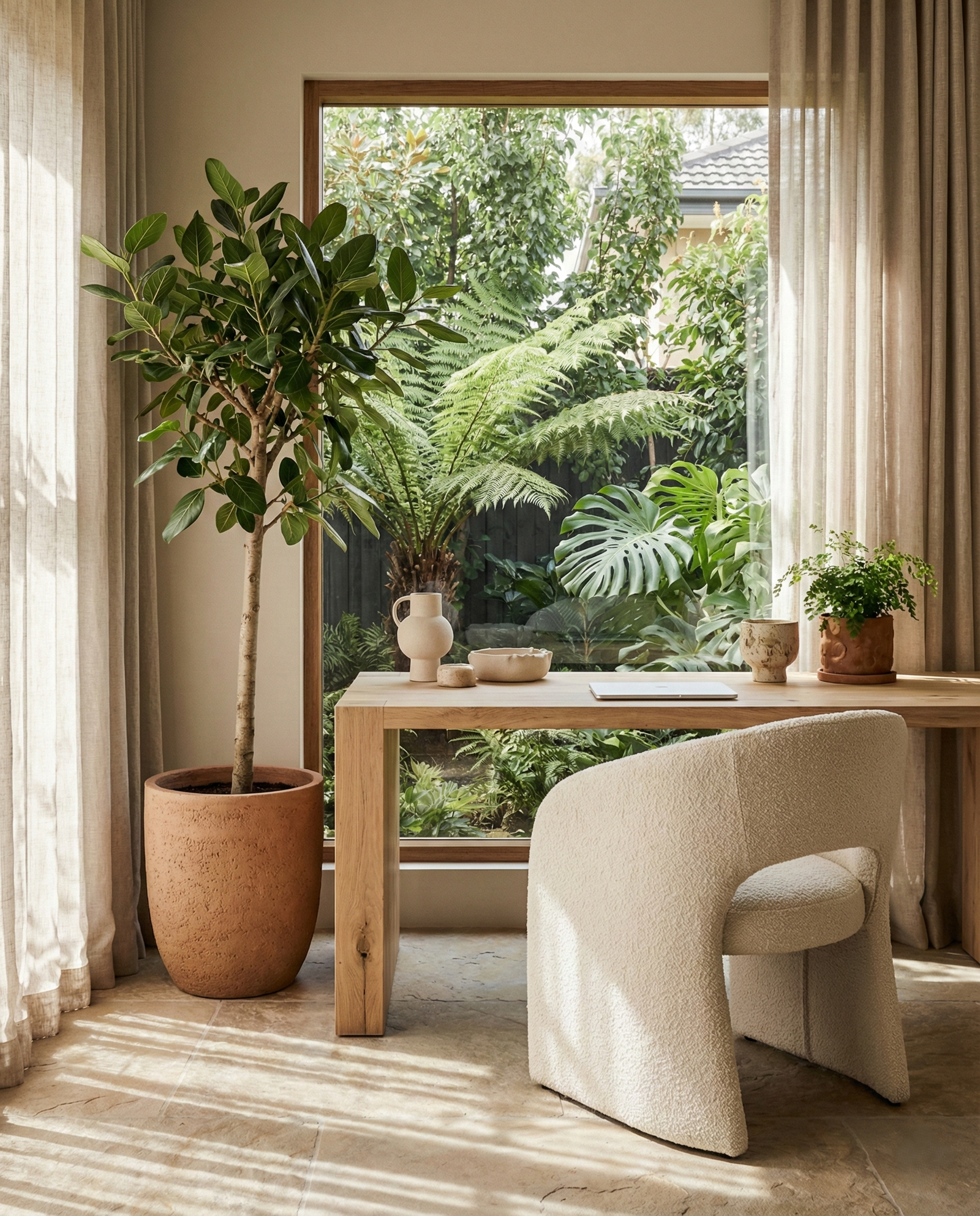 Consultoria de biofilia e bem-estar com plantas